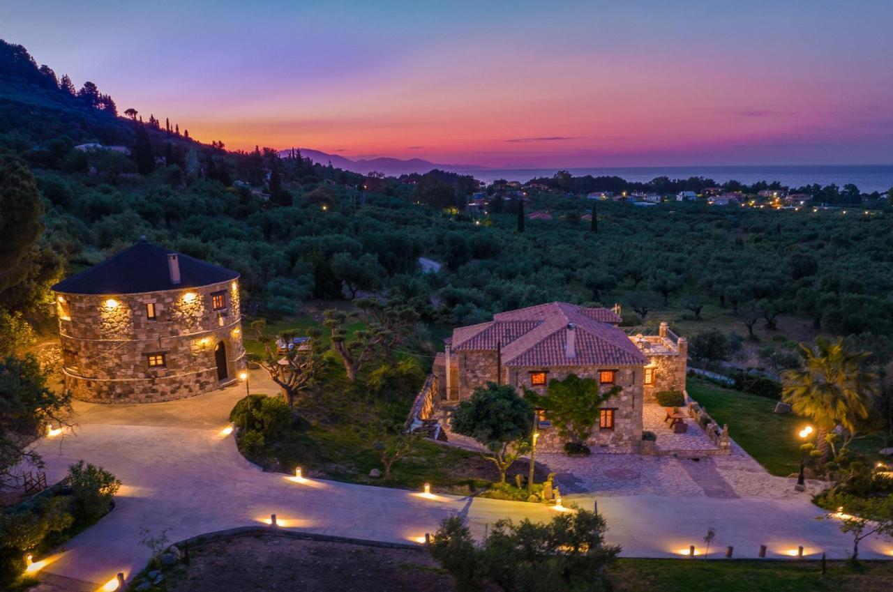 Gerakomylos Stone House Vasilikos  Ngoại thất bức ảnh